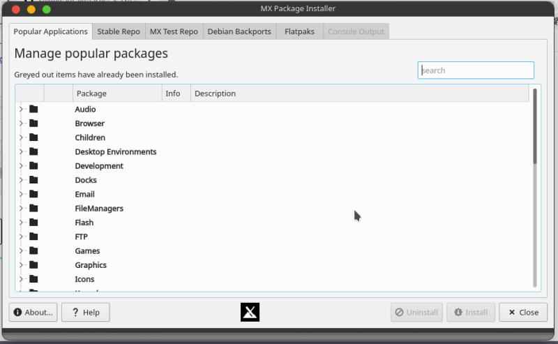 Mx Packet Installer