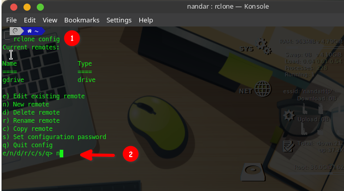 config rclone-1